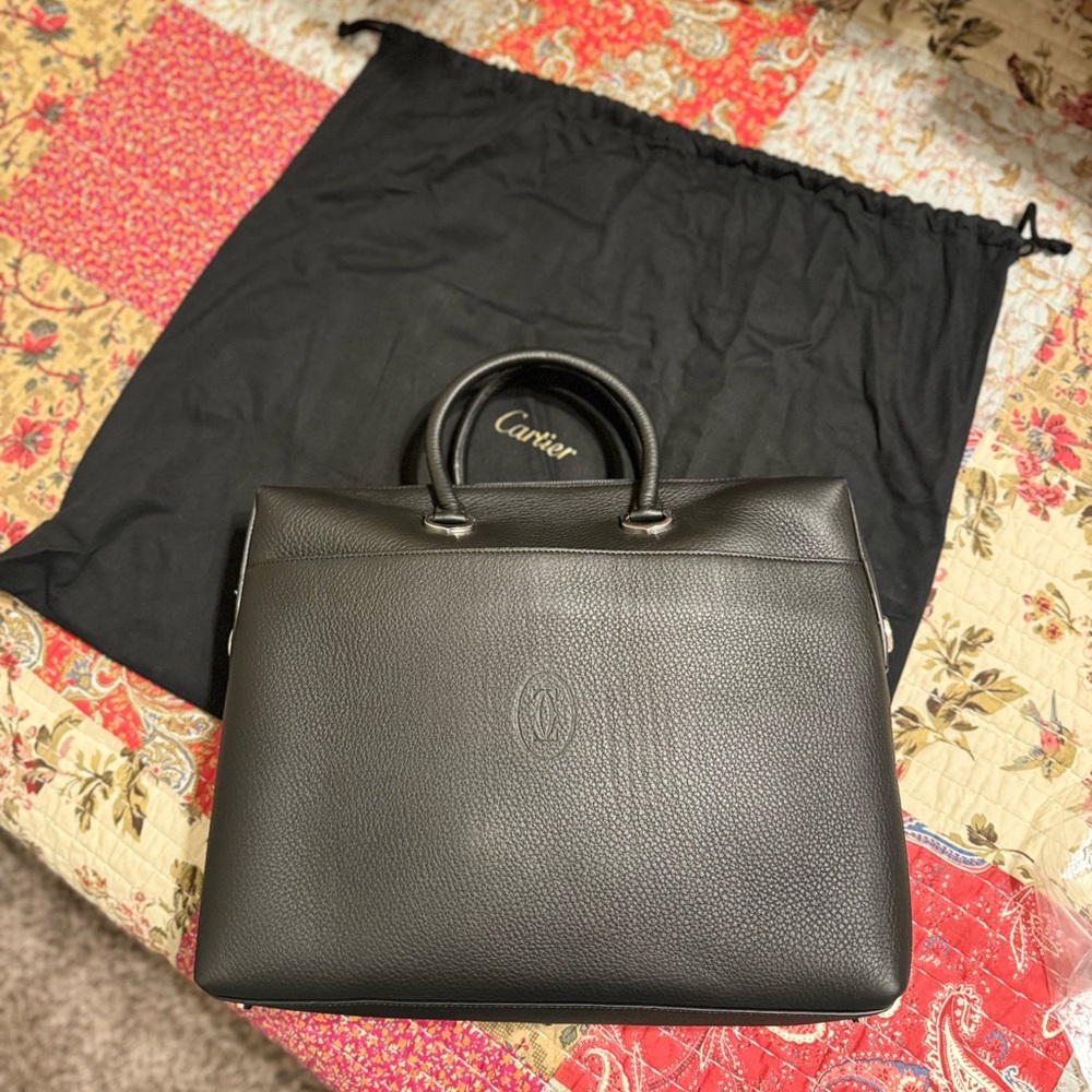 CARTIER Men’s Document Briefcase